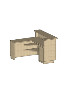Custom Everbloom Design Cash Counter