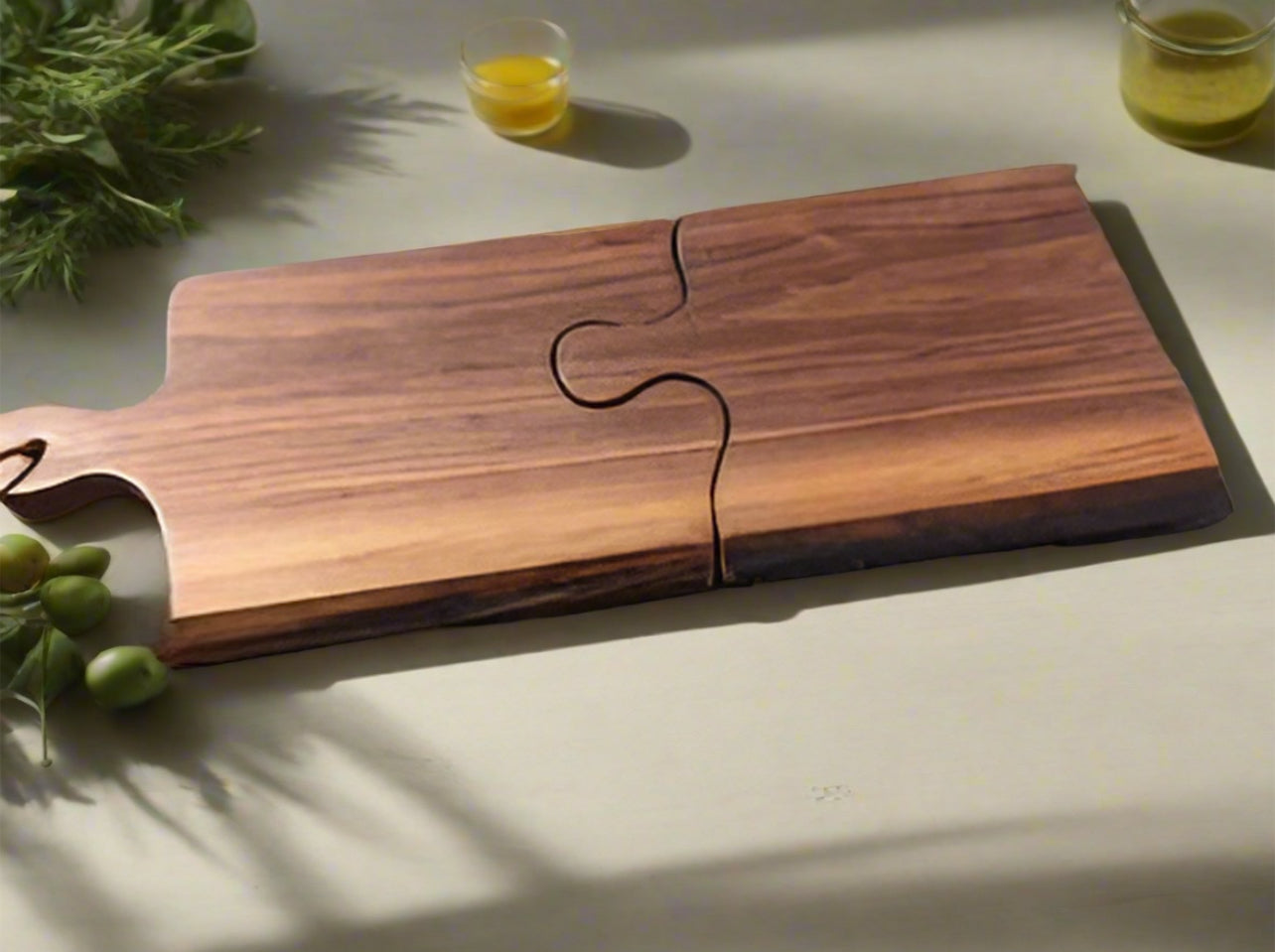 1 Session- Connected Puzzle Cutting Board Class