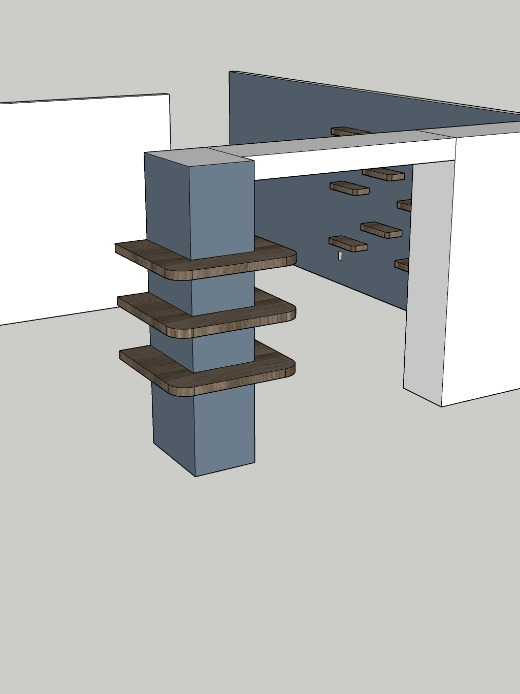 Custom Shelving Units- Camille